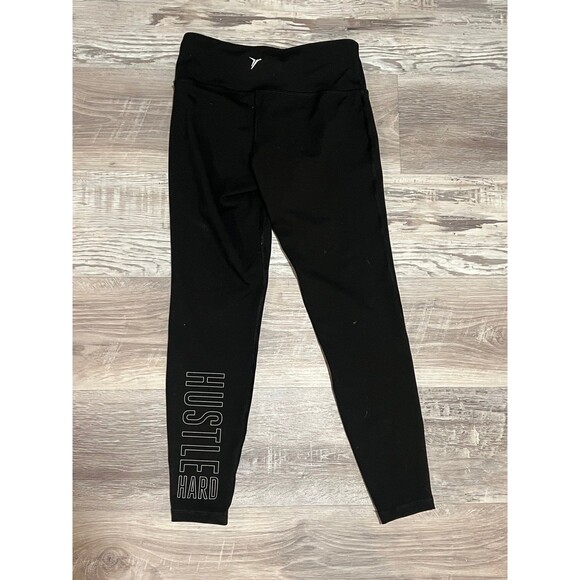 Old navy black leggings size xs new workout leggings pants - Picture 3 of 3